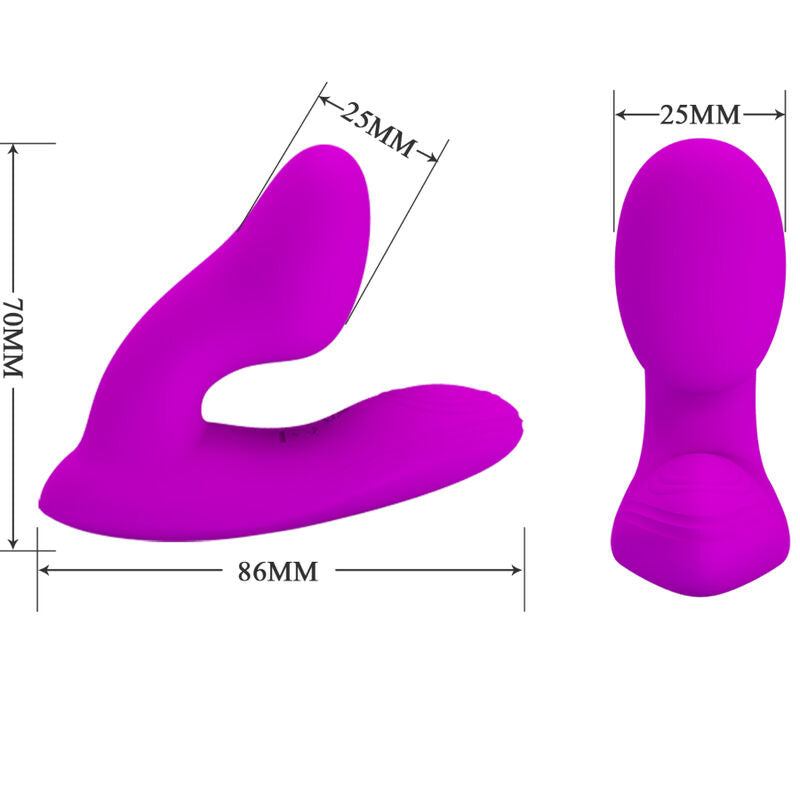 PRETTY LOVE - MELVIN MASSEUR CLITORIS AVEC TÉLÉCOMMANDE