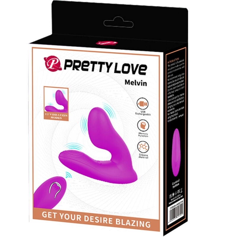 PRETTY LOVE - MELVIN MASSEUR CLITORIS AVEC TÉLÉCOMMANDE