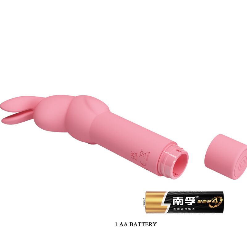 JOLI AMOUR - VIBRATEUR EN SILICONE GERARDO ROSE LAPIN