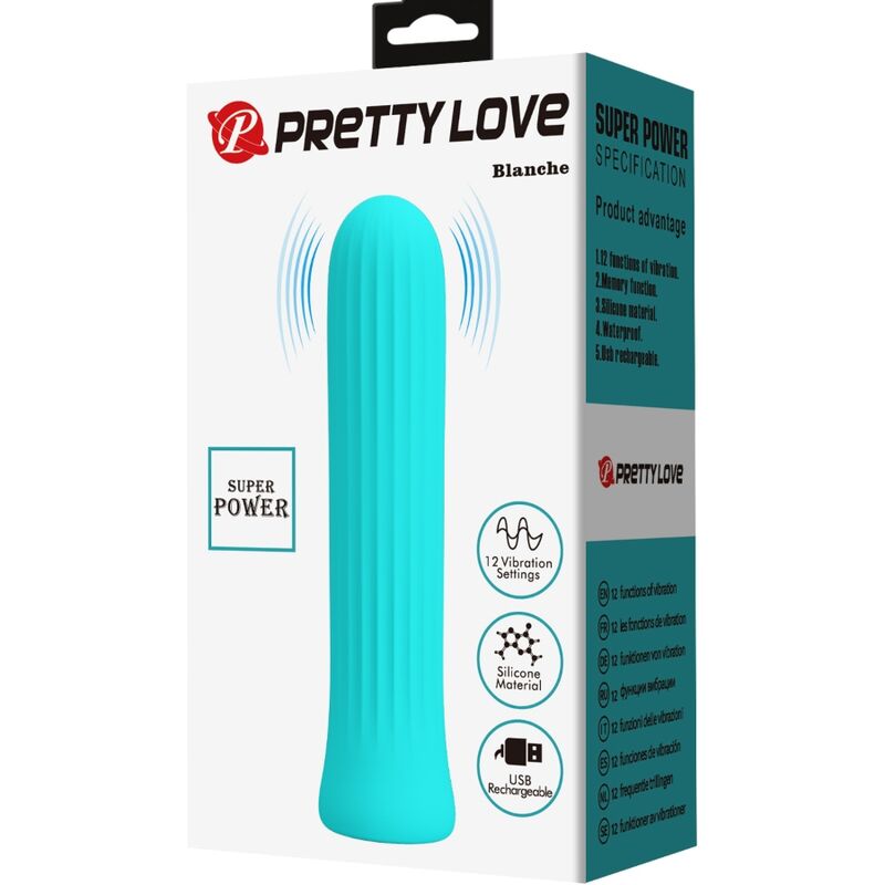 PRETTY LOVE - BLANCHE BLAUWE STIMULATOR VIBRATOR