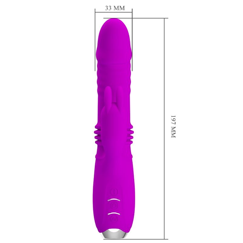 JOLI AMOUR - VIBRATEUR LAPIN RECHARGEABLE DOROTHY VIOLET
