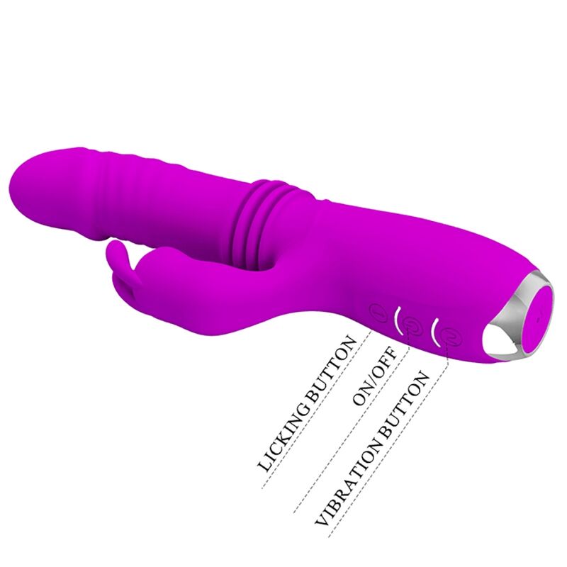 JOLI AMOUR - VIBRATEUR LAPIN RECHARGEABLE DOROTHY VIOLET