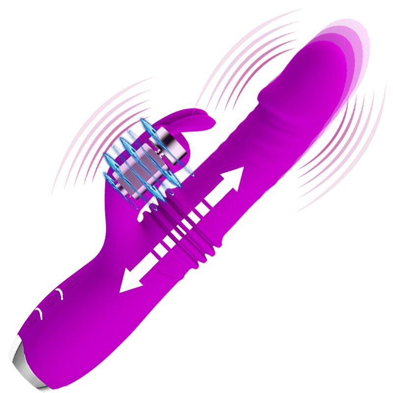 JOLI AMOUR - VIBRATEUR LAPIN RECHARGEABLE DOROTHY VIOLET