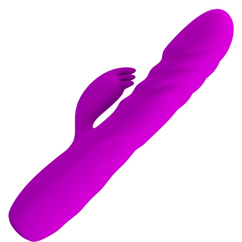 JOLI AMOUR - VIBRATEUR LAPIN RECHARGEABLE MELANIE PURPLE