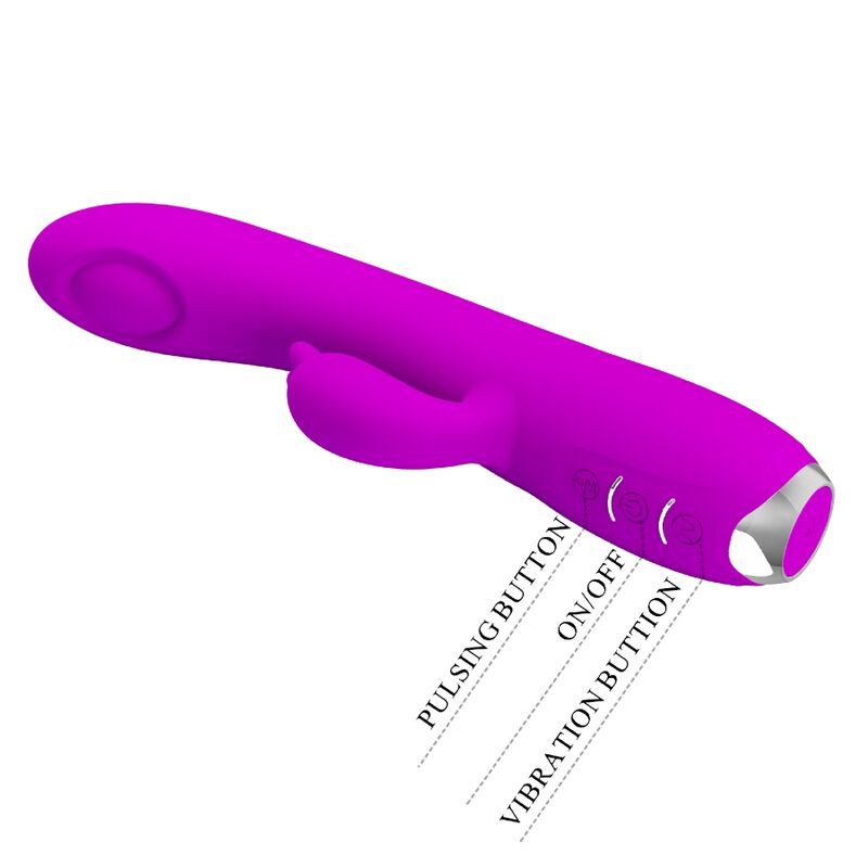 PRETTY LOVE - REGINA OPLAADBARE VIBRATOR-ZUIGGEL PAARS