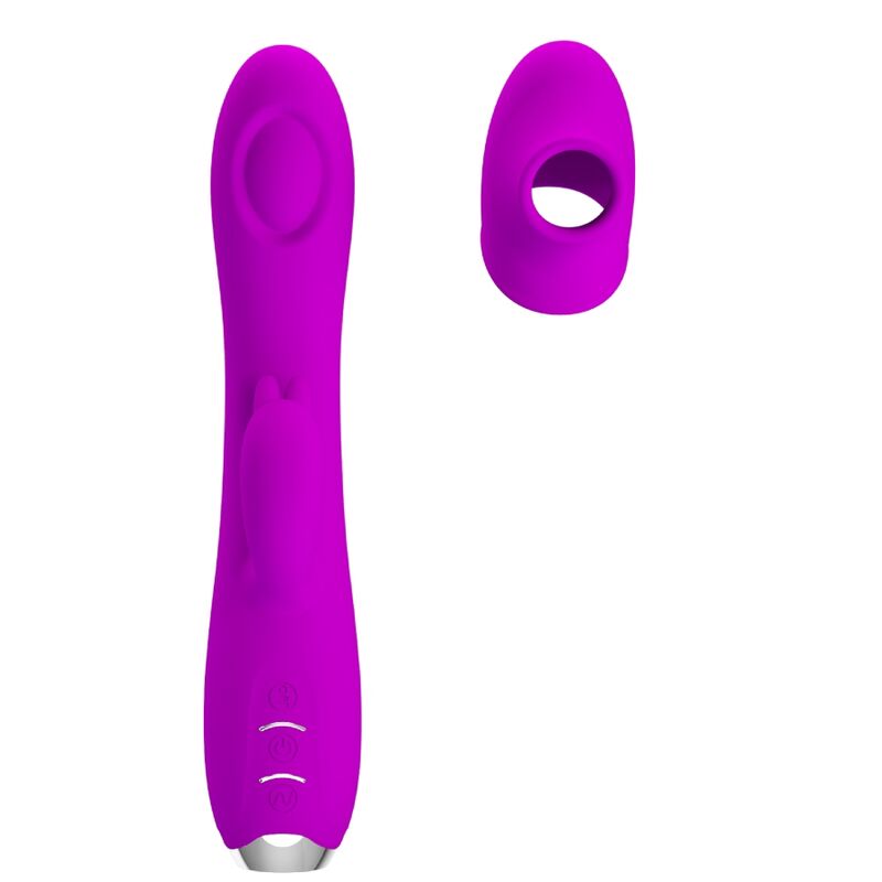 PRETTY LOVE - REGINA OPLAADBARE VIBRATOR-ZUIGGEL PAARS