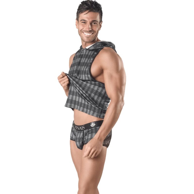 ANAIS MEN - Футболка с капюшоном AEGIS, размер M