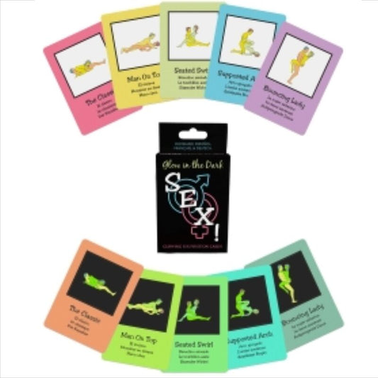 KHEPER GAMES - JEU DE CARTES SEXUELLES POUR LES PASSAGERS DANS LE NOIR