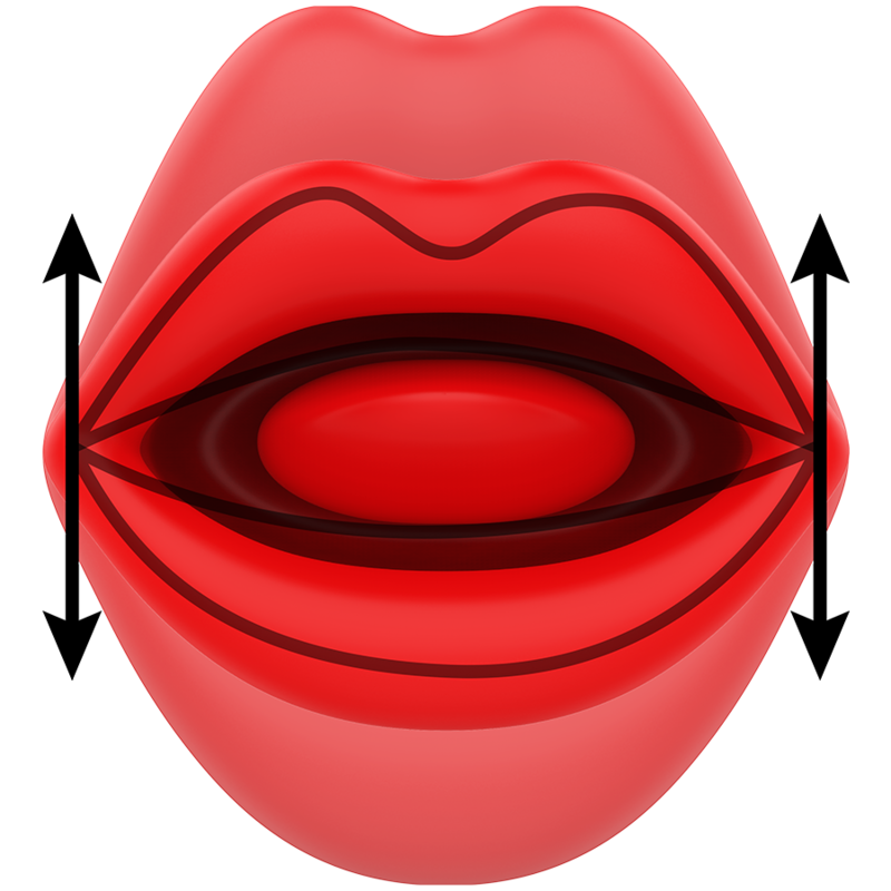 MIA - SIENA TRIPLE PLEASURE VIBREREND + BIJTEND