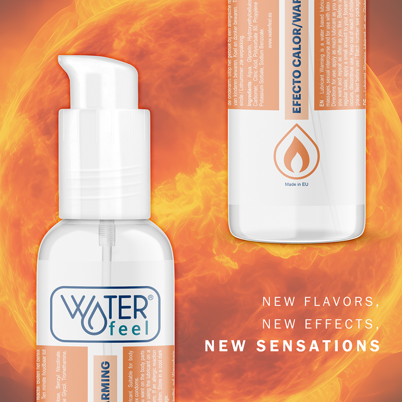 Lubrifiant effet chauffant WATERFEEL 150 ml