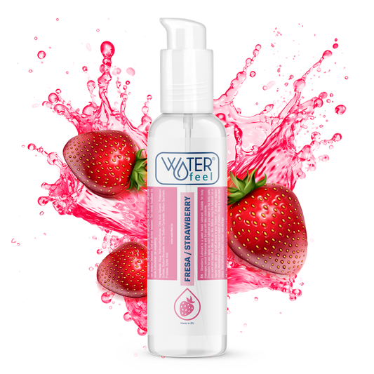 WATERFEEL - Lubrifiant à base d'eau à la fraise 175 ml