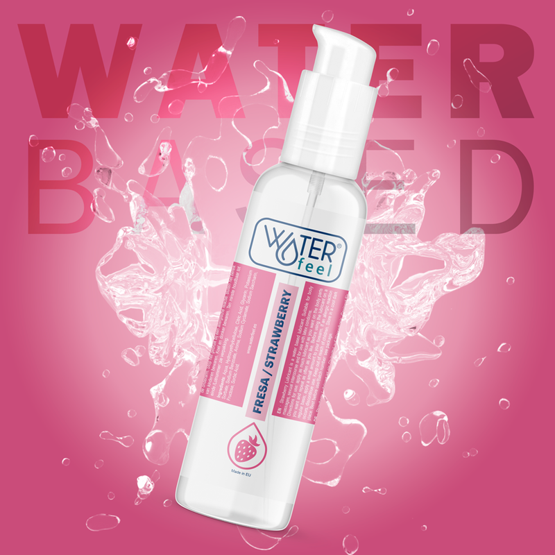 WATERFEEL - Lubrifiant à base d'eau à la fraise 175 ml