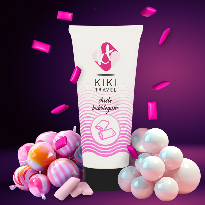 KIKÍ TRAVEL - LUBRIFIANT À LA BUBBLEGUM 50 ML