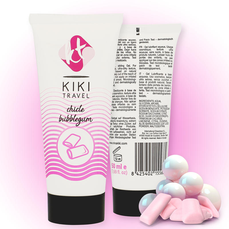 KIKÍ TRAVEL - LUBRIFIANT À LA BUBBLEGUM 50 ML