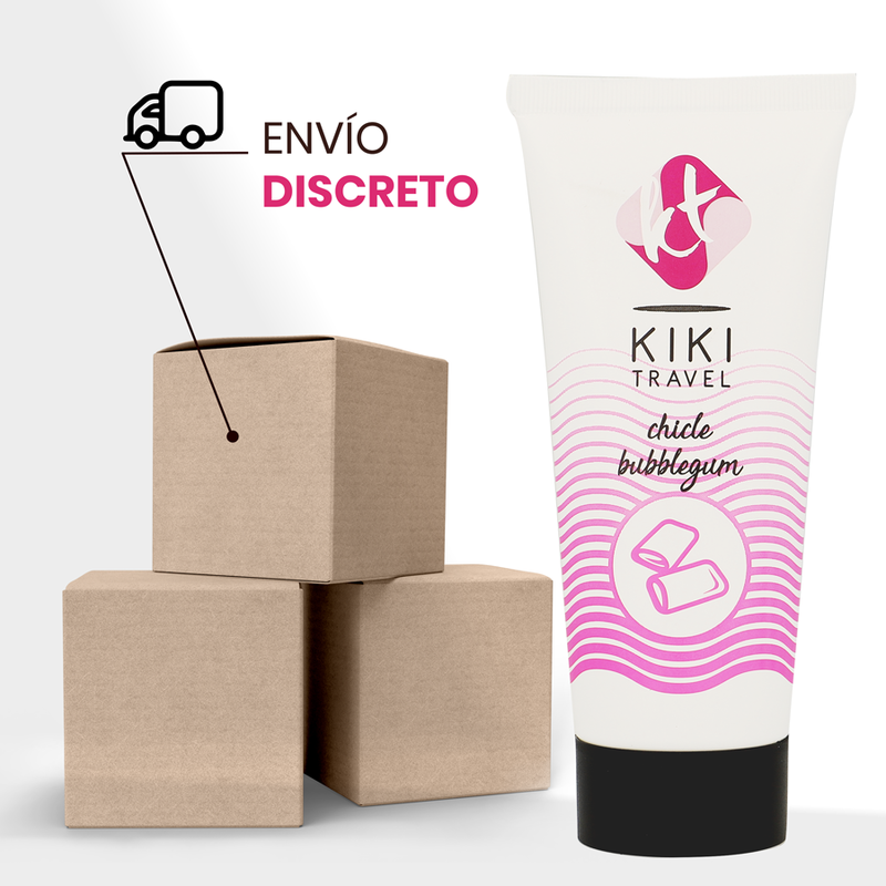 KIKÍ TRAVEL - LUBRIFIANT À LA BUBBLEGUM 50 ML