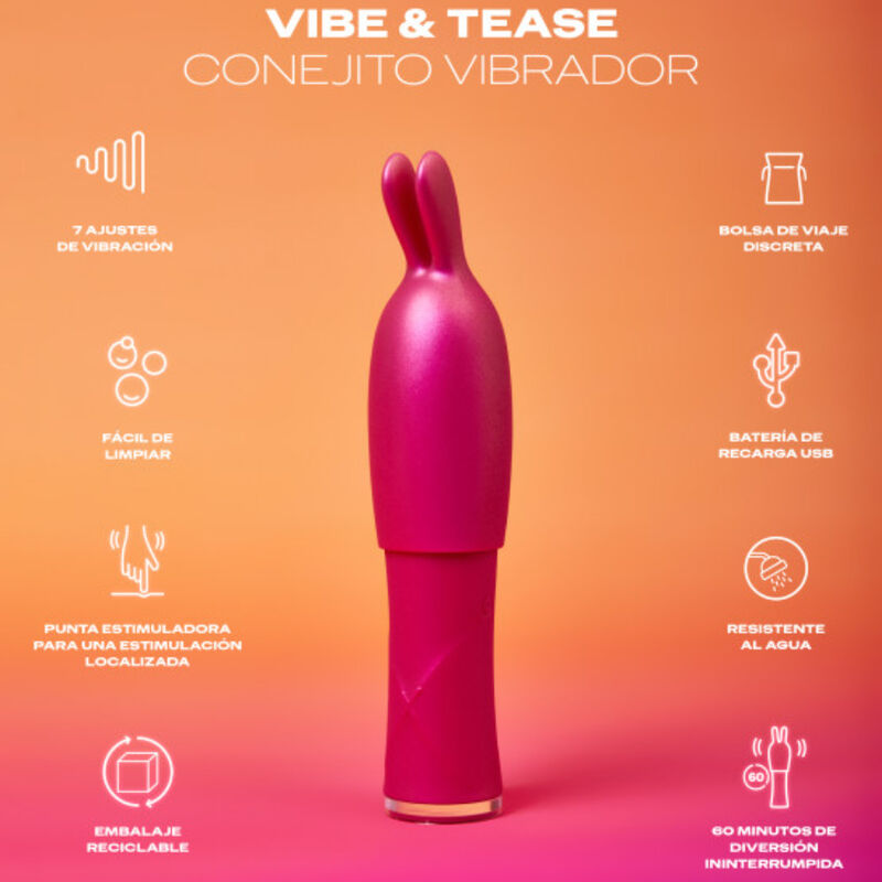 DUREX - VIBROMASSEUR TOY VIBE &amp; TEASE