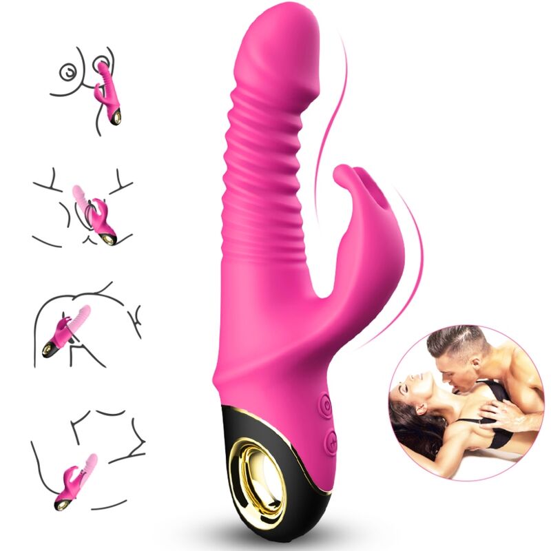 ARMONY - ZING DILDO VIBRATOR KONIJN FUCHSIA