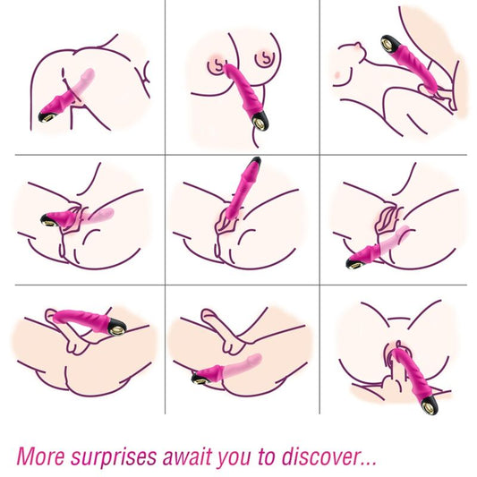 ARMONY - JOYBLADE VIBRATEUR ROTATEUR DE GODEMICHET FUCHSIA