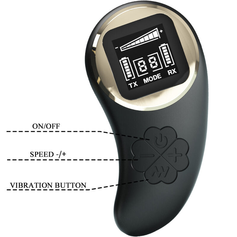 PRETTY LOVE - NATHAN VIBRATEUR DOUBLE PLAISIR AVEC TÉLÉCOMMANDE