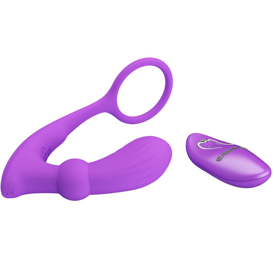 PRETTY LOVE - WARREN VIOLET ANALE RING &amp; VIBRATOR
