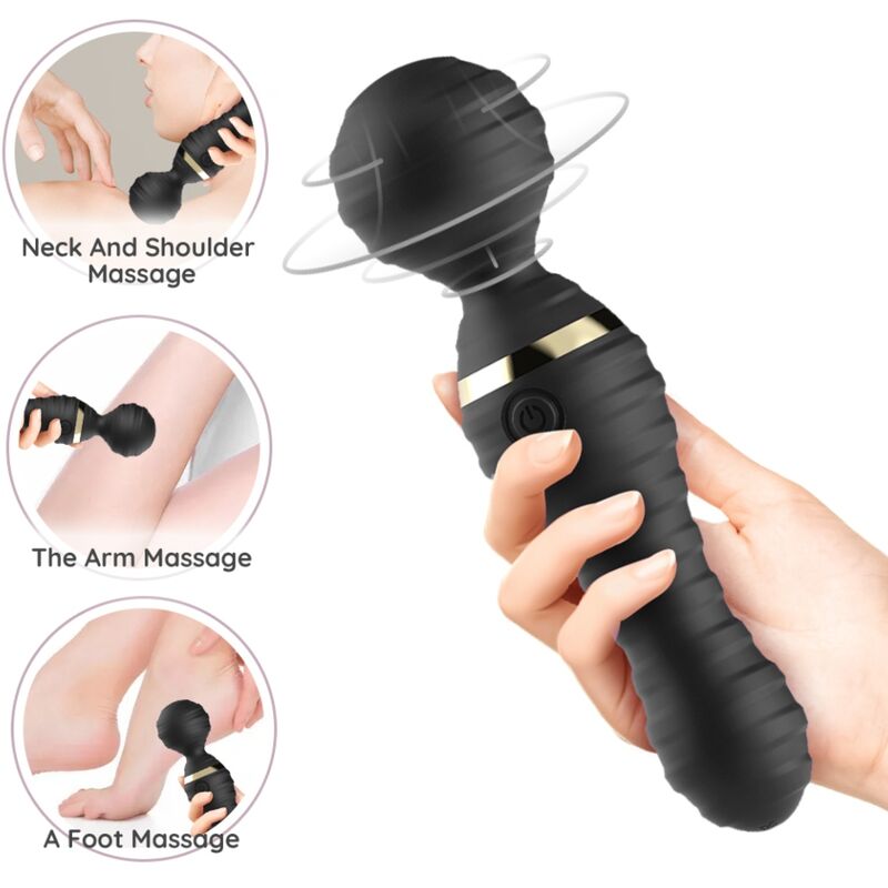 ARMONY - FREEDO MASSAGER &amp; VIBRATOR KLEIN ZWART