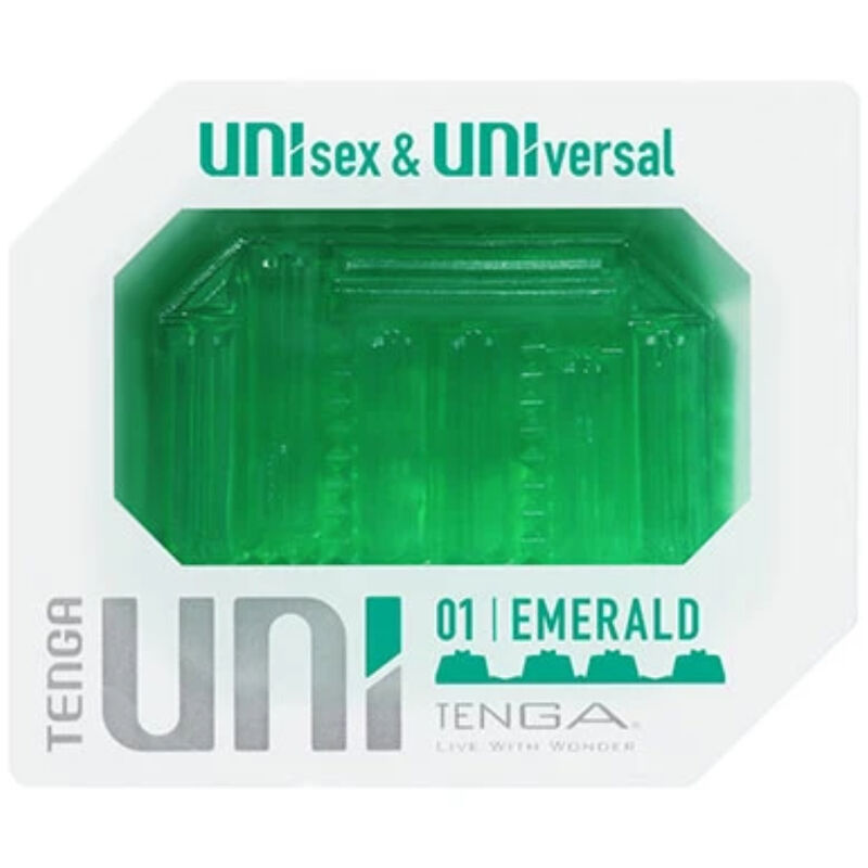 TENGA - UNI EMERALD MASTURBATOR VINGERHOEDJE
