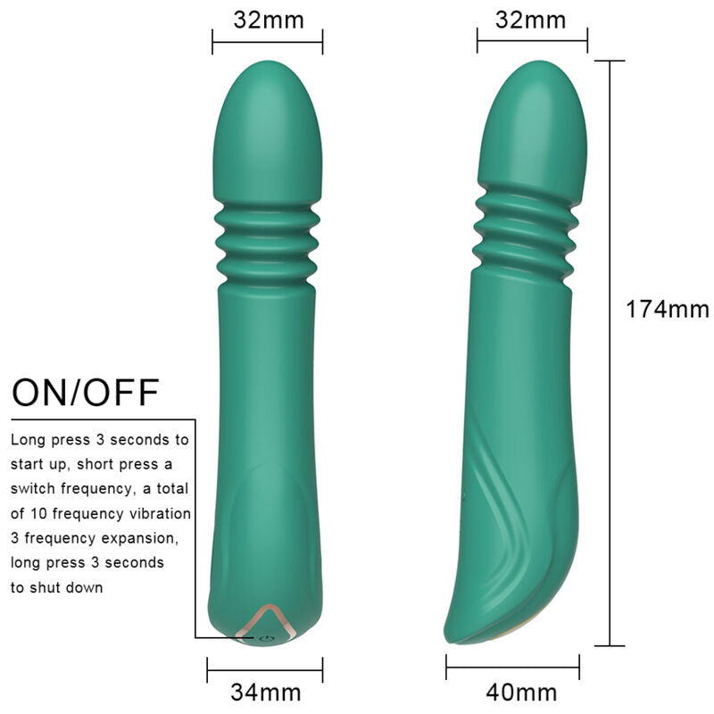 ARMONY - GROENE G-SPOT VIBRATOR &amp; STOTEN