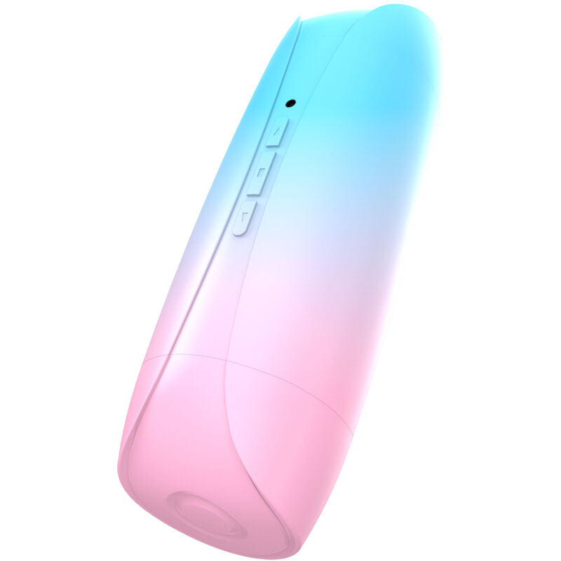 ARMONY - REGENBOOG DUBBELE VAGINA &amp; MOND VIBRATOR MASTURBATOR