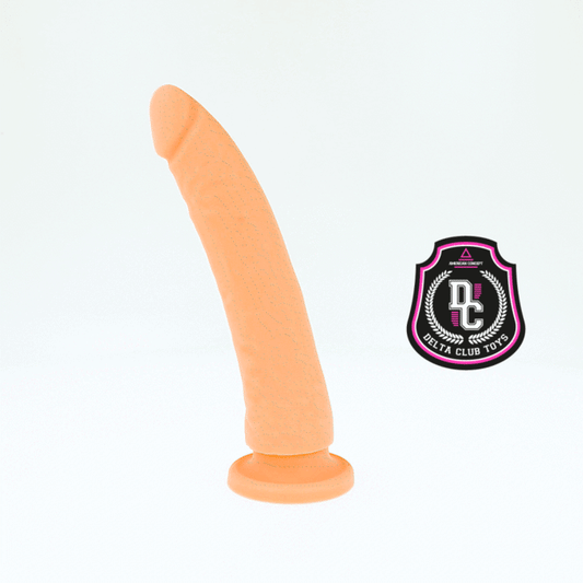 DELTA CLUB - JOUETS GODEMICHET EN SILICONE MÉDICAL NATUREL 17 CM -O- 3 CM