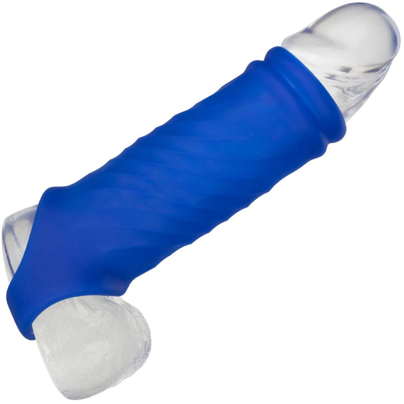 CALEXOTICS - ADMIRAL WAVE PENIS COVER VLOEIBARE SILICONEN BLAUW