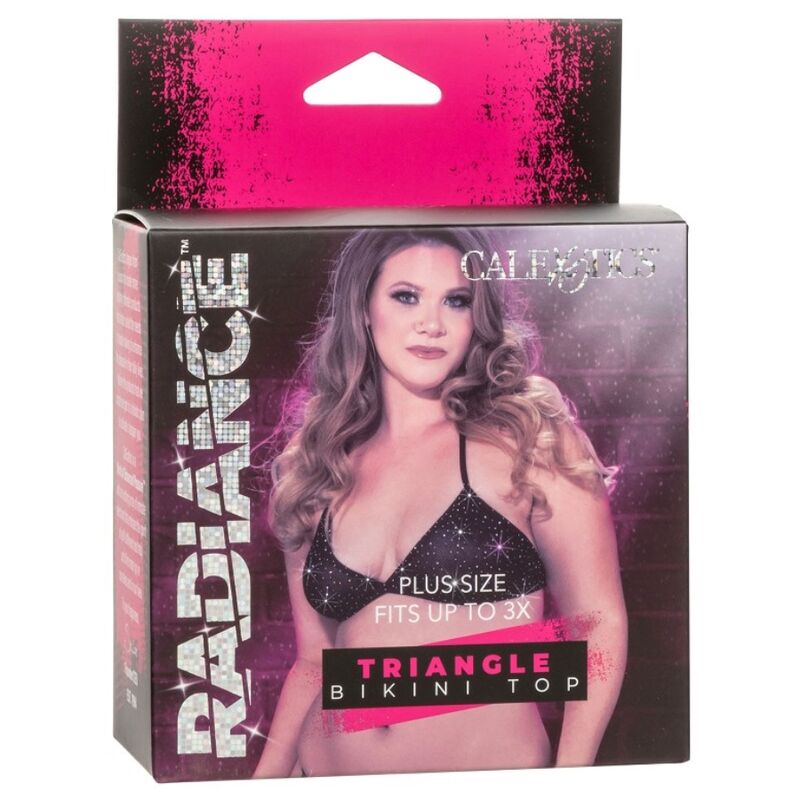 CALEXOTICS - Haut de bikini triangle Radiance en rhodes, grandes tailles