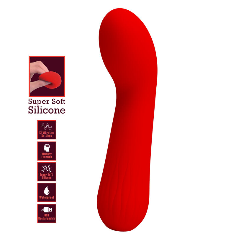 PRETTY LOVE - FAUN OPLAADBARE VIBRATOR ROOD