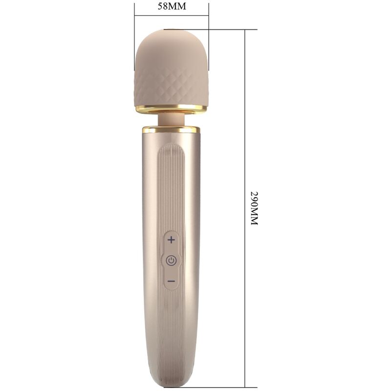 PRETTY LOVE - MASSAGER 7 VIBRATIESTANDEN CHAMPAGNE