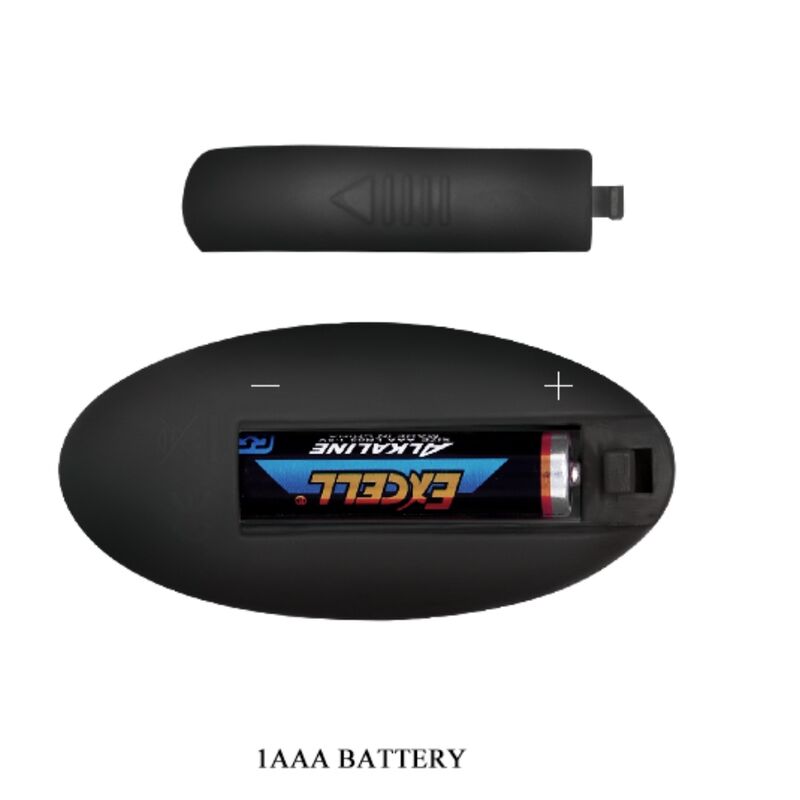 MR PLAY - KRACHTIGE VIBRATOR AFSTANDSBEDIENING ANAAL PLUG ZWART