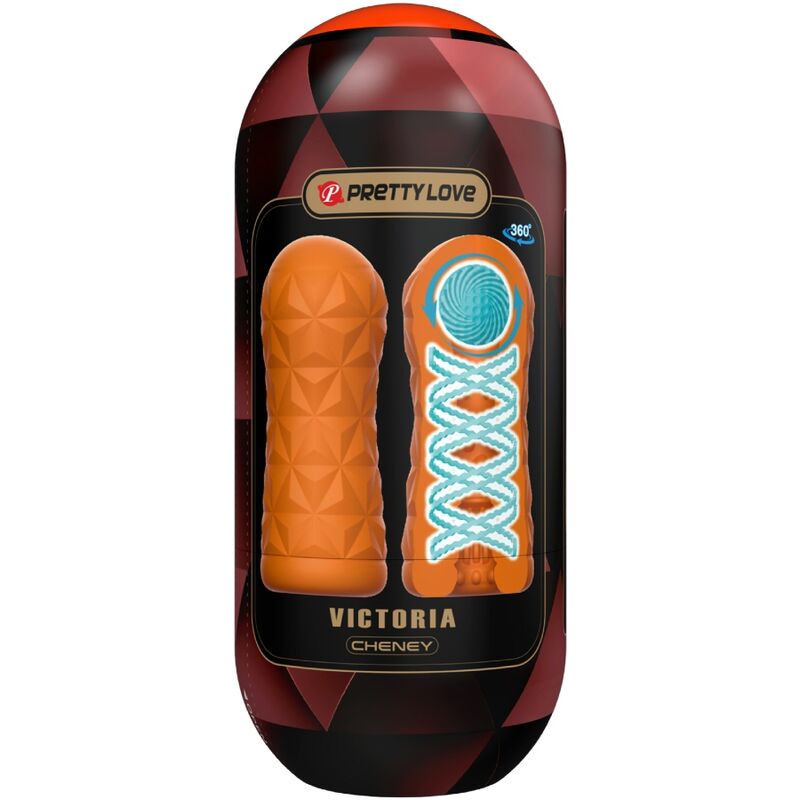 JOLI AMOUR - VICTORIA CHENEY MASTURBATEUR ORANGE