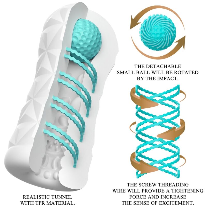JOLI AMOUR - VICTORIA CECIL MASTURBATEUR BLANC