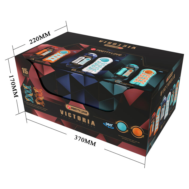 JOLI AMOUR - VICTORIA MASTURBATEUR 15 PIÈCES