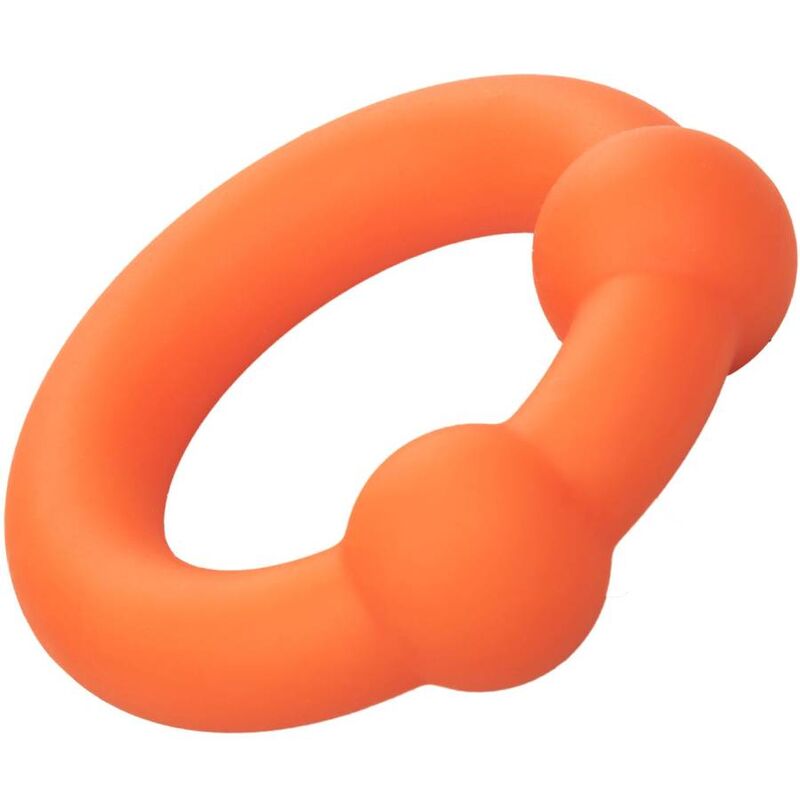 CALEXOTICS - Bague double bille ALPHA orange