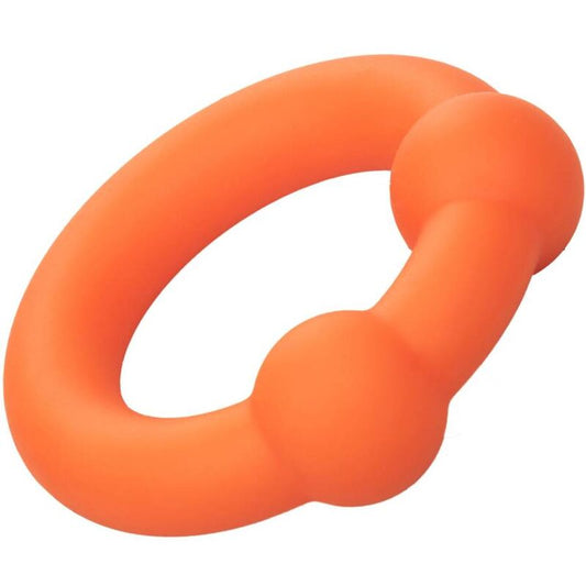 CALEXOTICS - Bague double bille ALPHA orange