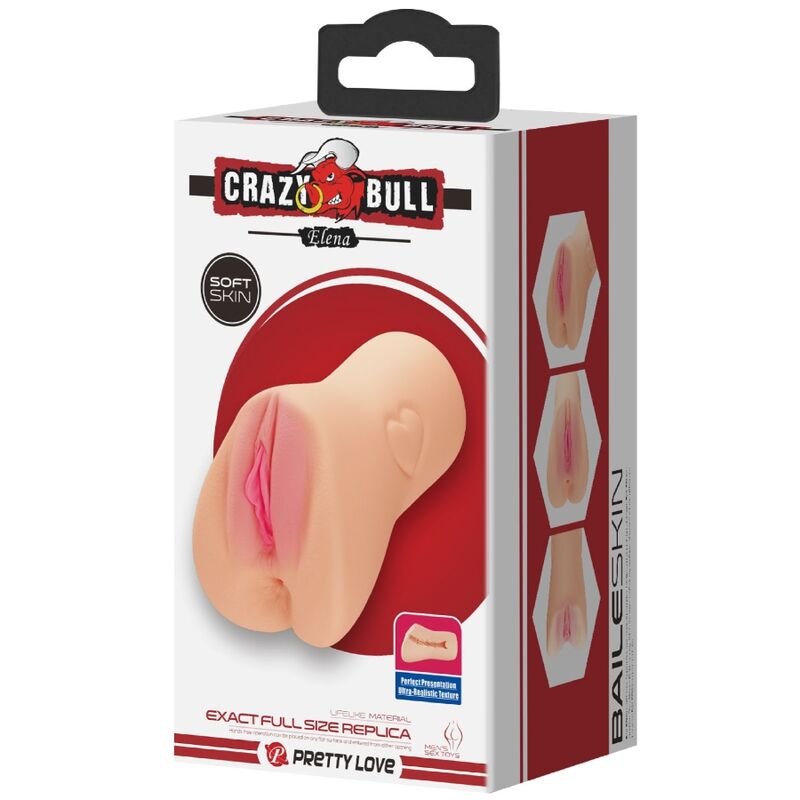 CRAZY BULL - ELENA MASTUBDOR EN FORME DE VAGIN