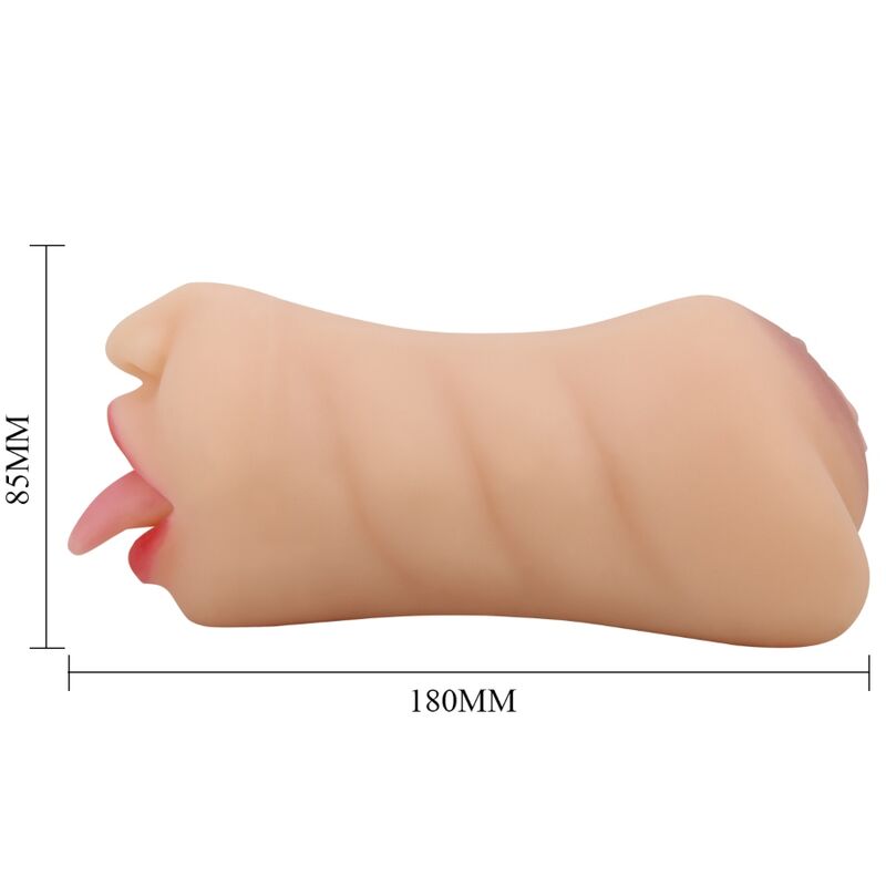 CRAZY BULL - SARAH MASTUBDOR EN FORME DE VAGIN À DOUBLE ENTRÉE