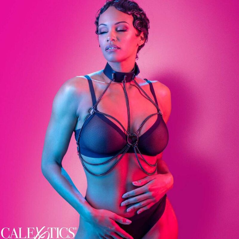 CALEXOTICS - HARNAIS À COLLIER MULTI-CHAÎNES EUPHORIA