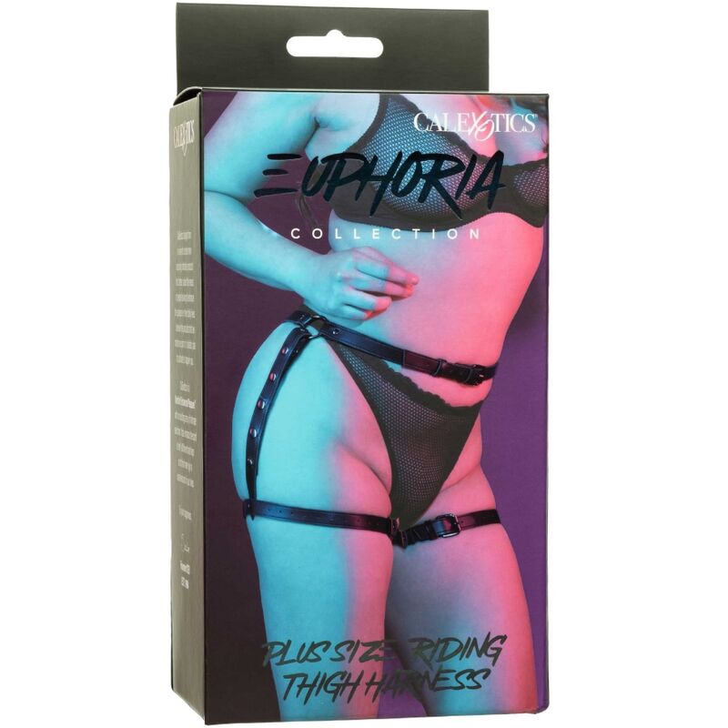CALEXOTICS - HARNAIS DE CUISSE D'ÉQUITATION EUPHORIA GRANDE TAILLE