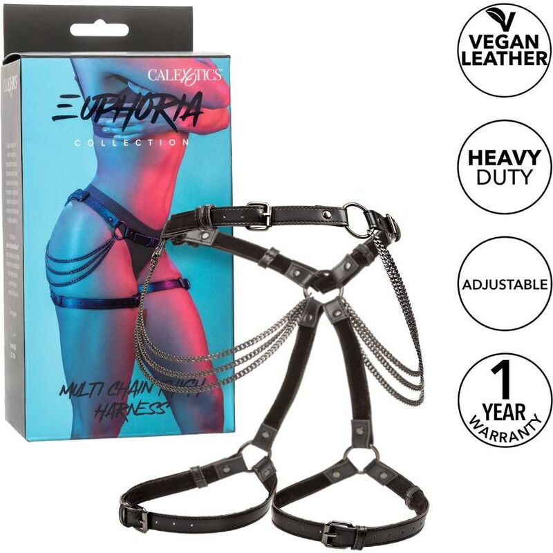CALEXOTICS - HARNAIS DE CUISSE MULTI-CHAÎNES EUPHORIA