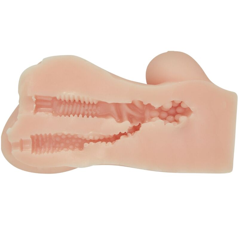 CRAZY BULL - REALISTISCHE VAGINA EN ANUS HANNAH VIBRATOR