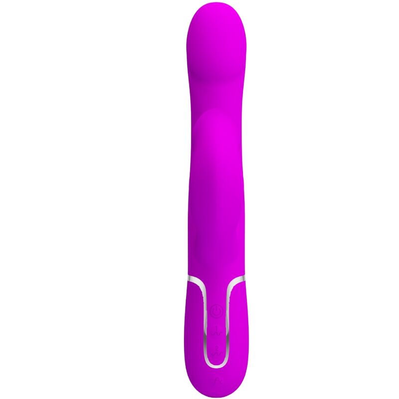 PRETTY LOVE - KONIJN VIBRATOR PARELS VIOLET