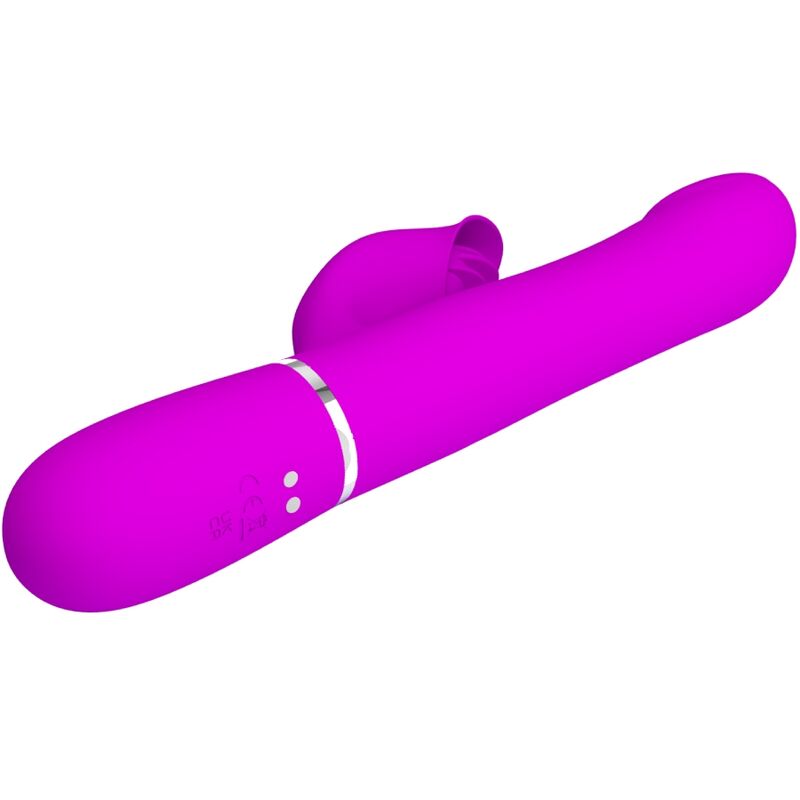 PRETTY LOVE - KONIJN VIBRATOR PARELS VIOLET