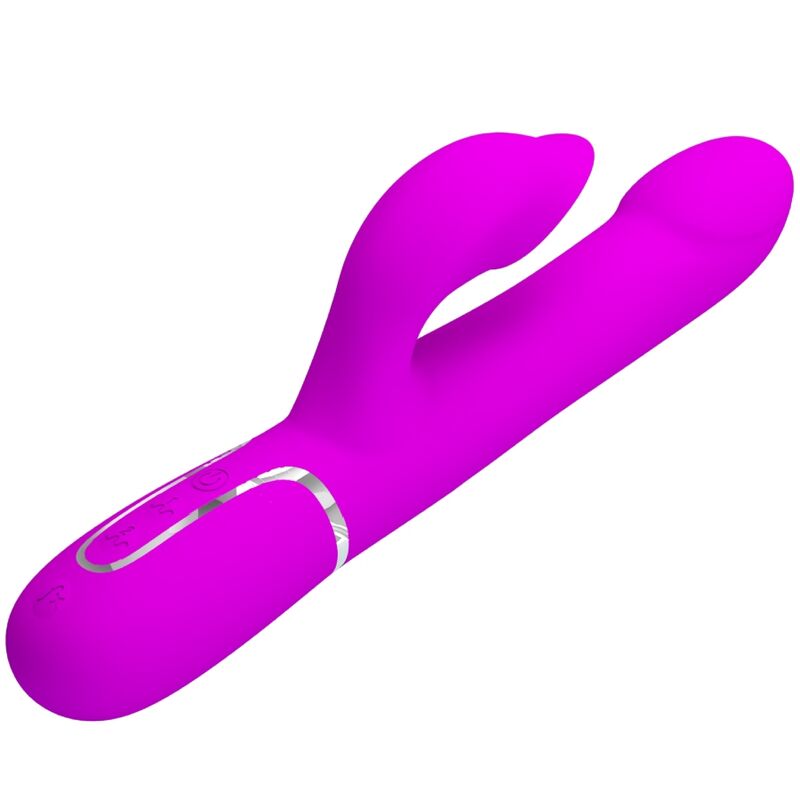 PRETTY LOVE - KONIJN VIBRATOR PARELS VIOLET