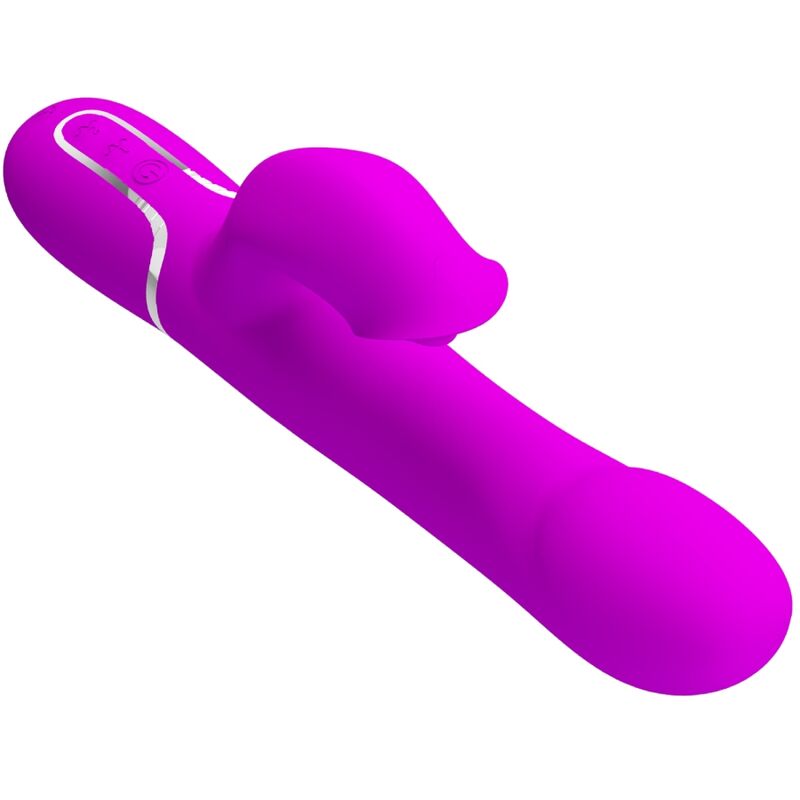 PRETTY LOVE - KONIJN VIBRATOR PARELS VIOLET
