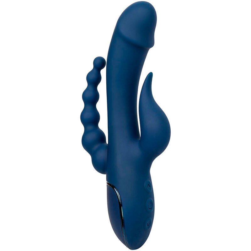 CALEXOTICS - VIBRATOR TRIPLE ORGASME BLAUW
